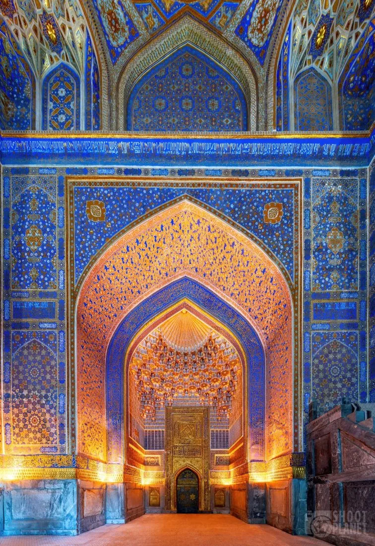 Tilework in Samarkand
